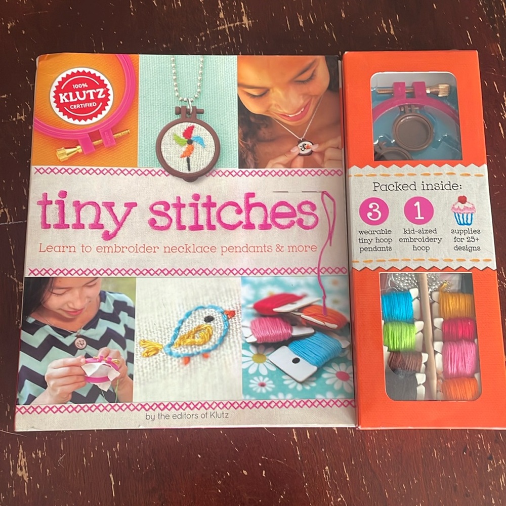 Tiny Stitches book